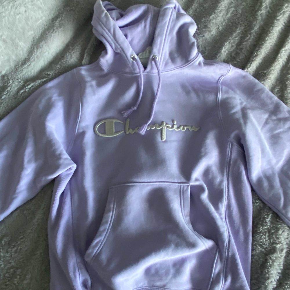 Pacsun Champion Reverse Weave Purple Hoodie
